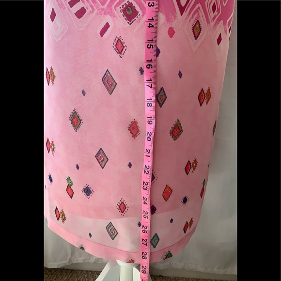 Women’s Barbie Pink Knee Length Ombré Skirt 12 - Picture 9 of 10